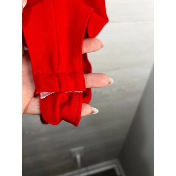 Iris Spandex Halter Bodysuit Lace Open Back Small - Picture 3 of 3